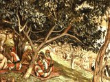 Nathanael under the fig-tree , from The Life of Jesus Christ by J.J.Tissot, 1899